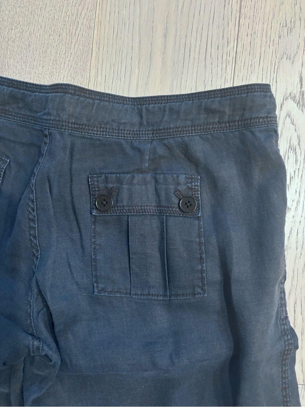 Juicy Couture Black Linen Pants